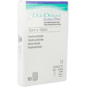 Duoderm Extra Dun Verb Hydro 5cmx10cm 10 H7959
