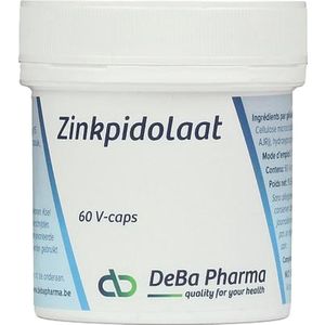 DeBa Pharma Zinkpidolaat 60 Vegetarische Capsules