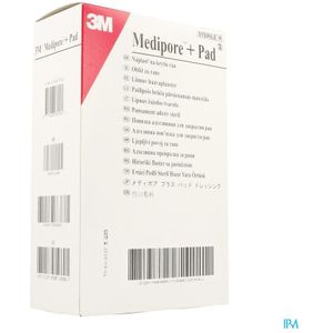 Gaaskompressen - Poreus - Luchtdoorlatend - Hypoallergene Kleeflaag