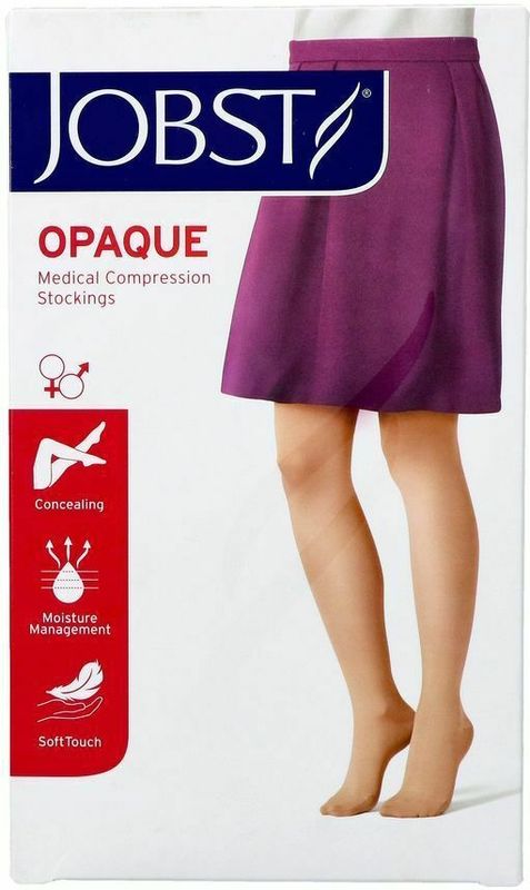 Jobst - Opaque 1 Ag Reg Dots - Kousen - Nat III - Paar