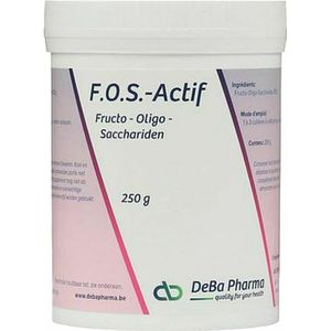 Deba Pharma - F.o.s Actief Poeder - 250 gr - Fructo-Oligo-Saccharide