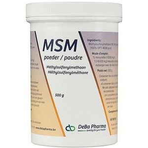 Msm Pdr Soluble/ Oplosb 500g Deba