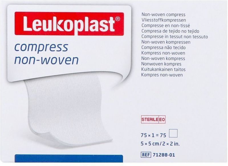 Leukoplast - Compress NW - Steriel Gaaskompres - 5 x 5 cm - 100 Stuks