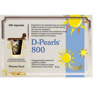 Pharma Nord D-Pearls 800 IU 360 Capsules