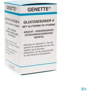 Genette Glucose Suiker + Glutamine + Vit.pdr 380g