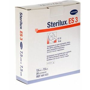 Sterilux Es3 Kp Ster 8pl 7,5x 7,5cm 20 2050171