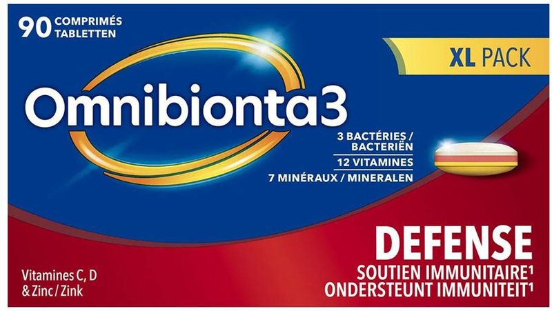 Omnibionta3® Defense - Multivitaminen - 12 Vitaminen - 7 Mineralen