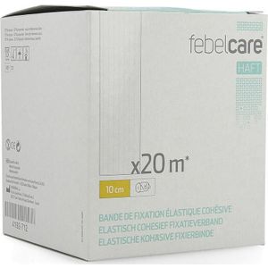 Febelcare Haft Elas.cohesief Fixatieverb. 10cmx20m