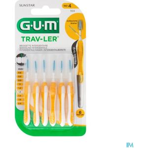 Gum Trav-Ler Interdentaal Borsteltje 1,3mm 6 Stuks