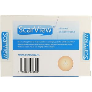 Scarview - Scarv16 - Littekenverband - 6,5 cm - Medische Siliconen