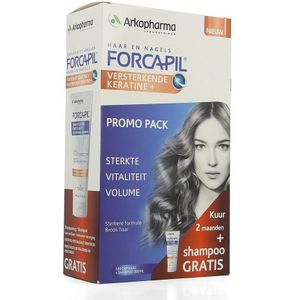 Arkopharma Forcapil Voedingssupplement Haar en Nagels 120 Capsules + Shampoo 200ml