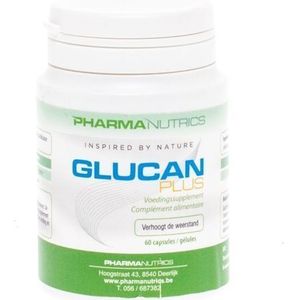Glucan Plus Caps 60 Pharmanutrics
