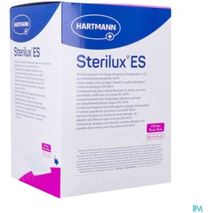 Sterilux Es 10x10cm 8l.st. 30x5 P/s