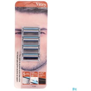 Scheermesjes - 5 Precisiemesjes - Roestvrij Staal - Made in Germany