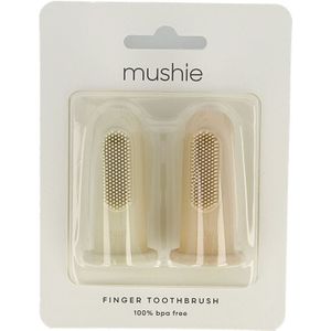 Mushie Tandenborstel Baby Duo Blush 2