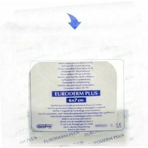 Euroderm Plus 6x 7cm 1 Pleister Steriel