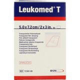 Leukomed - T Eilandpleister - Transparant - 50 Stuks - Polyurethaanfolie