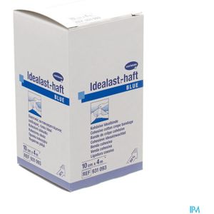 Hartmann - Idealast-haft - Elastische Zwachtel - Blauw - 10cm x 4m