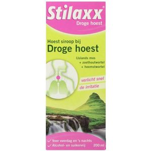 Stilaxx - Hoestsiroop - 200ml - Voor Droge Hoest