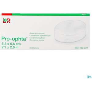 Pro-Ophta Oogkompres Niet Steriel 5,5x7,5cm 50 142022
