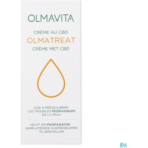 Olmatreat - Creme Cbd Psoriasis - 50ml - Hennep Extract