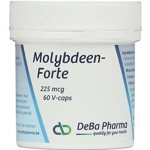 Molybdeen Forte V-caps 60x225mcg Deba