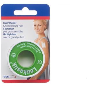 Leukosilk Deksel 1,25cmx5m Ophang 1 102102