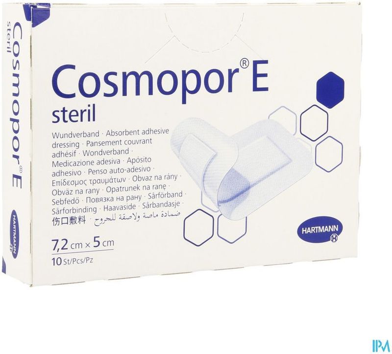 Wondverband - Steriel - Non-woven - Polyester - Hypoallergene Kleefstof