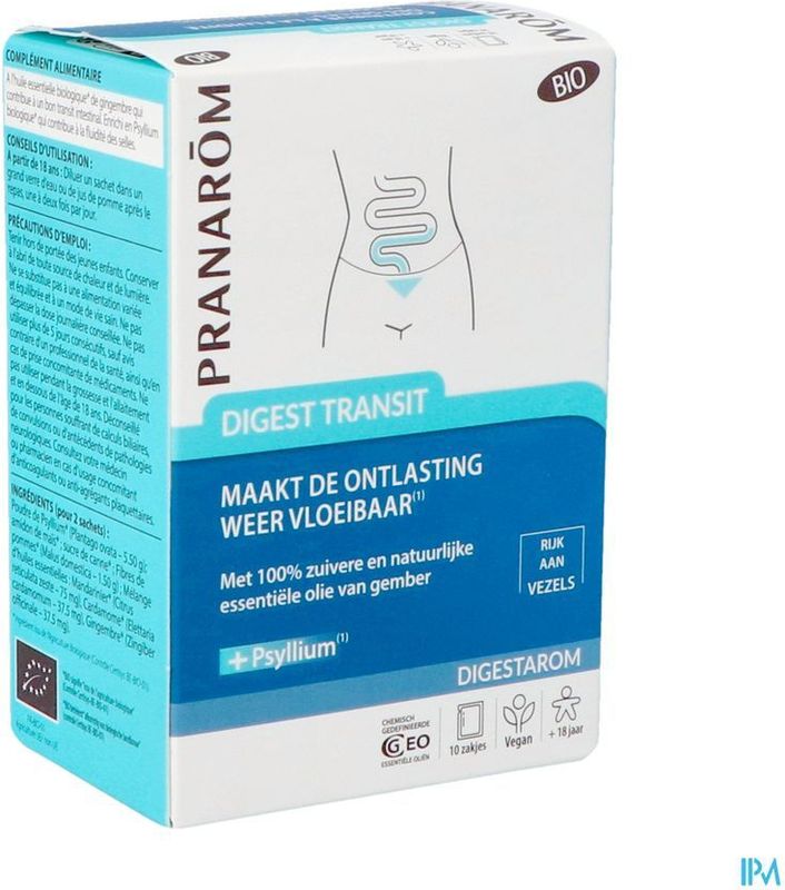 Digest Transit - Laxeermiddel - Ongeparfumeerd - 30 Capsules