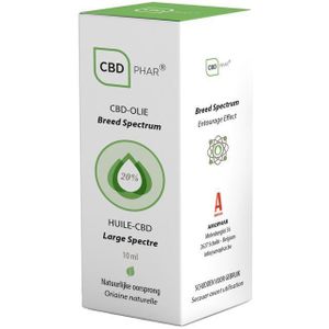 Cbd Olie Breed Spectrum 20% 10ml