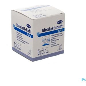 Idealast - Elastische Zwachtel - Blauw - Duurzaam - Steriliseerbaar