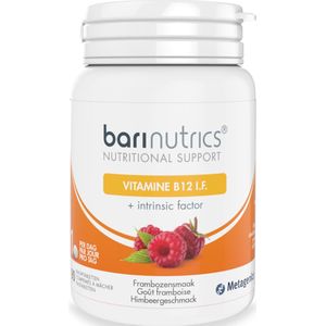 BariNutrics Vitamine B12 I.F. Framboossmaak 90 Kauwtabletten