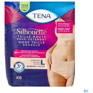 Tena Silhouette Plus Creme Hoge Taille l 8