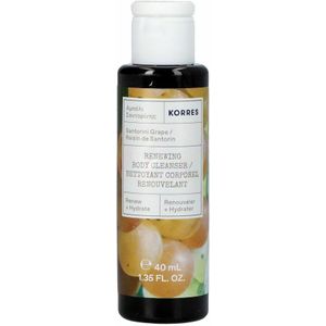 Korres - Kb Santorini Grape - Body Cleanser - 40ml - Aloë Vera