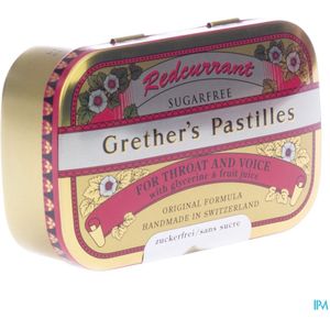 Redcurrant Grethers Sugarless Vit C 110g