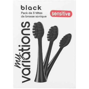Myvariations Opzetborstels Gevoelig Tandvlees Onyx Black 3