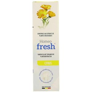Homeofresh Tandpasta Citroen Tube 75ml