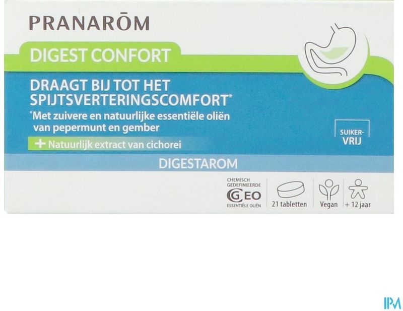 Digest Confort - Supplement - Natuurlijke Ingrediënten - Ondersteunt Spijsvertering