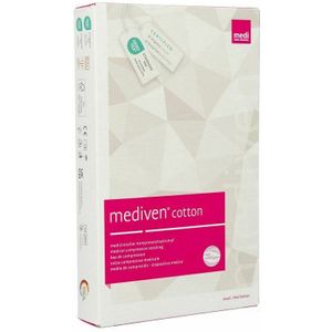 Mediven - Cotton Ccl2 Ad g.t. - Medische Compressiekous - Zwart
