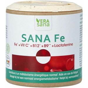 Fer Tabl - Ijzer - 60 Tabletten - Met Lactoferrine en Camu-Camu Extract