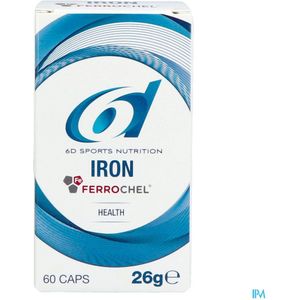 6D Iron Ferrochel 60 Capsules
