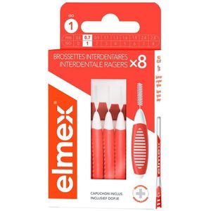 Elmex Set Interdentale Borsteltjes Iso 1 0,7mm 8