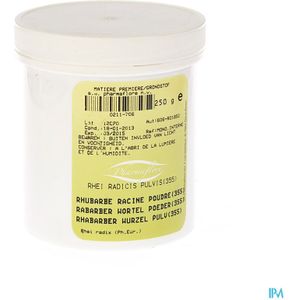 Rabarber Wortel Pdr 250g Fag