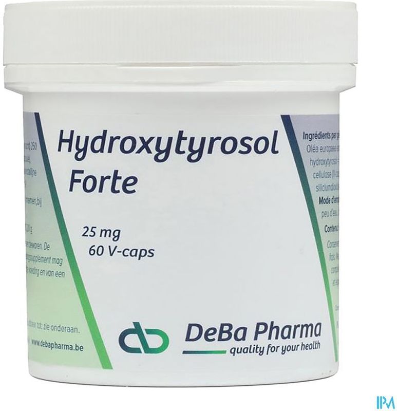 Hydroxytyrosol Forte - V-caps - 60 Stuks - Voedingssupplement