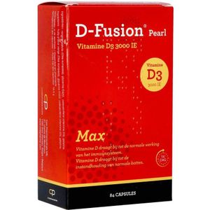 D-Fusion Pearl 3000 IU 84 Capsules