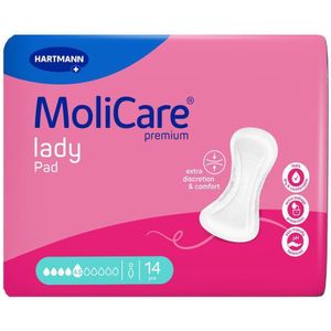 Molicare Premium Lady Pad 4,5 Drops 43x16cm 14