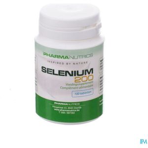Selenium 200mcg Comp 100 Pharmanutrics