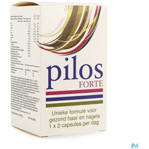 Pilos Forte Voedingssupplement Haar en Nagels 2x30 Capsules