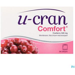 U-Cran Comfort Voedingssupplement Urinair Comfort 30 Poederzakjes