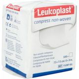 Leukoplast Compress N/woven N/st. 7,5cmx7,5cm 100